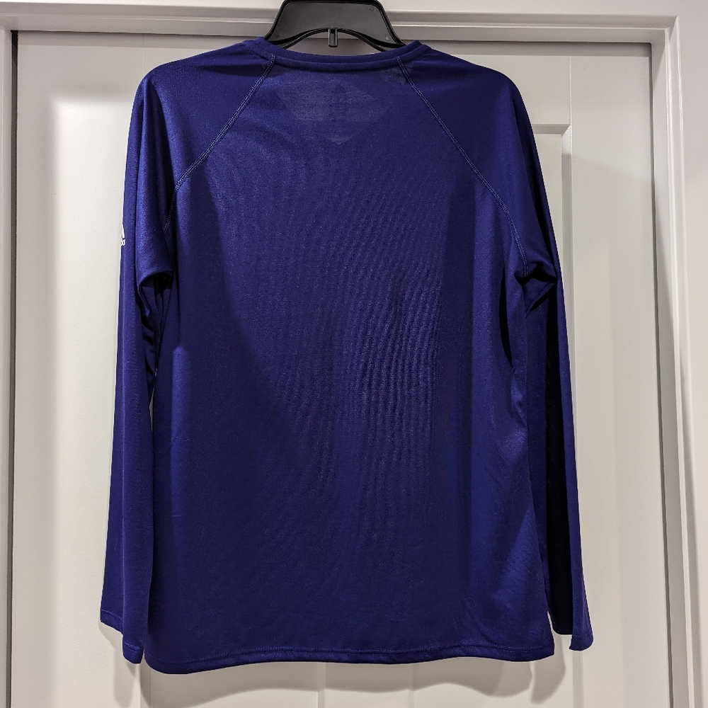 ADIDAS Purple Long Sleeve Shirt - Picture 2 of 9